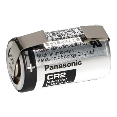 Image de Batterie photo CR2 Lithium 3 V 850 mAh avec cosse à souder en U