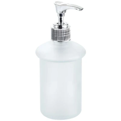 Image de Haceka 1123166 Aspen Remplacement Flacon pour Distributeur Plastique Argent 10 x 5 cm