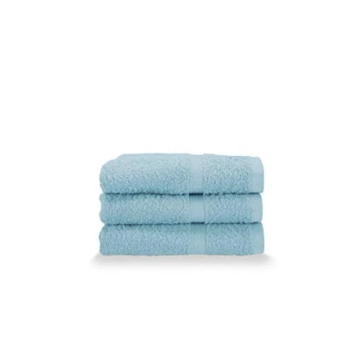 Image de Gabel Lot de 3 Serviettes d&#039;invité en Pur Coton hydrophile, 40 x 60 cm, Ciel