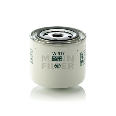 Image de MANN FILTER W 917 Filtre à huile 3/4 16 UNF avec un clapet de non retour vissé VOLVO: 240 Berline, 940 I Break, 850 OPEL: Admiral A