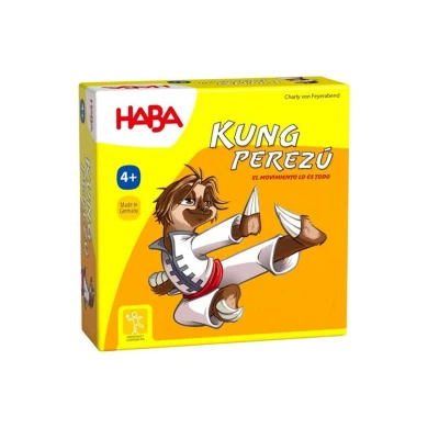 Image de HABA 306585 Kung Perezú, Jeu de Table coopérative Mouvement pour Enfants. Plus 4 Ans.