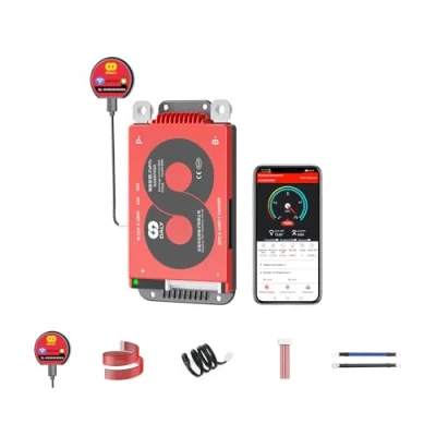 Image de DALY Smart BMS 4S 24S 40A à 500A avec Module WiFi et Carte de Protection Communication Can 485 pour Pack Batteries au Lithium LifePO4(LifePO4 16S 48V, 100A)