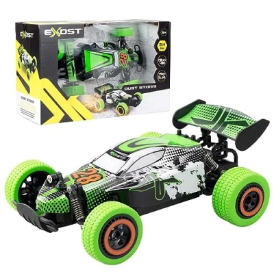 Image de EXOST Buggy Dust Storm Voiture Télécommandée Verte Tout Terrain avec Suspensions Dès 5 Ans