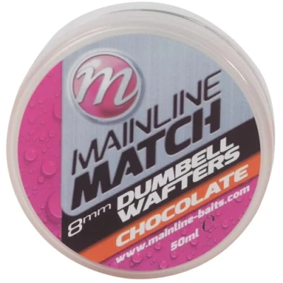 Image de Mainline Match Dumbell Wafters 8mm (50ml) Goût : Chocolate