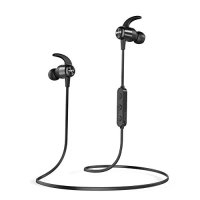 Image de Ecouteurs Bluetooth, sans Fil avec Micro CVC8.0, 20 Heures D&#039;autonomie, Protection Waterproof Ipx7, Bluetooth 5.0 Earbuds, Ecouteur Sport pour Iphone/Android