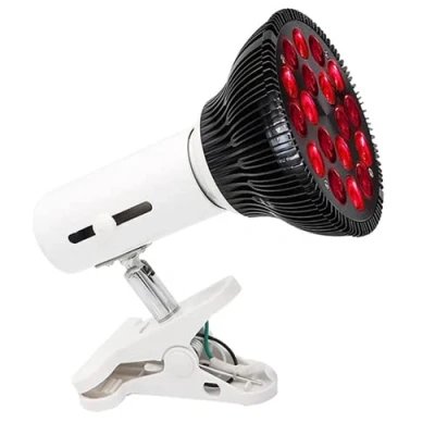 Image de YOOMAO Lampe De Thérapie par La Lumière Rouge 54W LED Dispositif Infrarouge 660Nm 850Nm pour Le Soulagement Douleur Anti Vieillissement,Light Bulb with Bracket