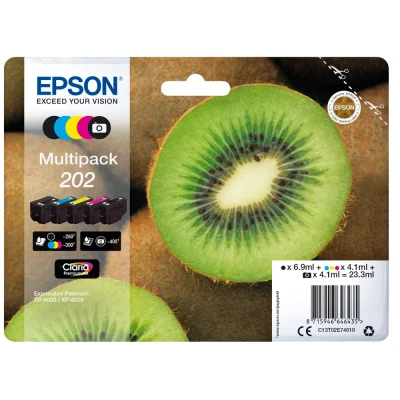 Image de EPSON Encre 202 C.M.J.N+N Photo ALAR , l
