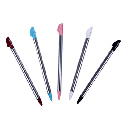 Image de C FUNN Stylo Rétractable en Métal D&#039;Écran Tactile De Stylet 5 Pcs pour Nintendo 3Ds XL/LL