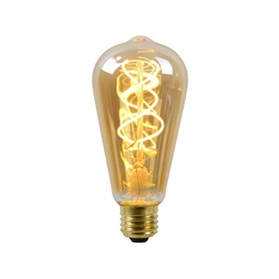 Image de Lucide 49034/04/62 Ampoule Filament, Verre, E27, 4 W, Ambre