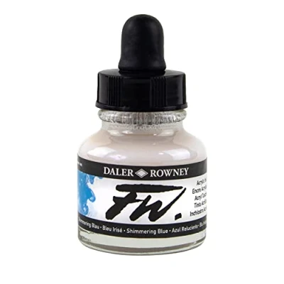 Image de Daler Rowney FW 29.5ml Art Bouteille d&#039;encre acrylique chatoyant Vert