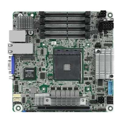 Image de Asrock X570D4I 2T Carte mère AMD X570 Emplacement AM4 Mini ITX
