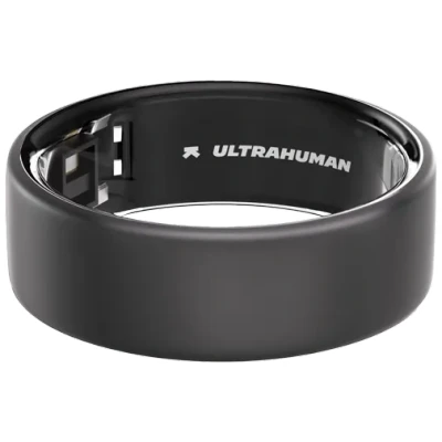 Image de ULTRAHUMAN Ring AIR Aucun abonnement à l&#039;application Smart Taille d&#039;abord avec kit de dimensionnement Moniteur Sommeil, entraînements, FC, HRV Batterie jusqu&#039;à 6 Jours (Taille 13)