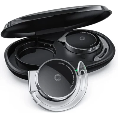 Image de Écouteurs intra auriculaires Bluetooth 5.3, écouteurs ouverts sans fil Bluetooth, à clipser Casque de sport avec 4 microphones, crochets d&#039;oreille confortables