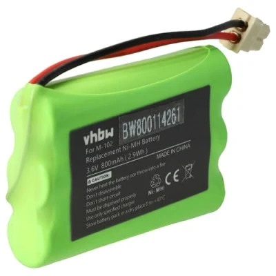 Image de vhbw Batterie Remplacement pour Maxuss M102 téléphone Fixe sans Fil (800mAh, 3,6V, NiMH)