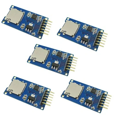 Image de Aihasd 5PCS SPI Lecteur Micro memoire SD TF Carte Module Bouclier