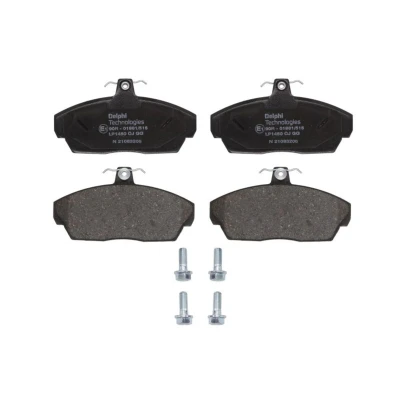 Image de DELPHI LP1450 Jeu de plaquettes frein non préparé pour indicateur d&#039;usure avec tôle anti bruit sans accessoires LAND ROVER: Freelander I SUV