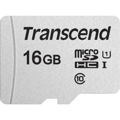 Image de Transcend microSDHC 300S 16GB 16 Go NAND Classe 10 Neuf