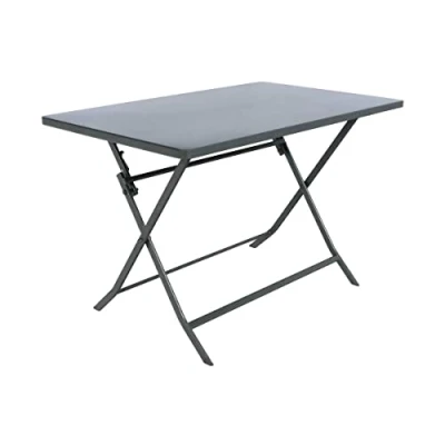 Image de Hespéride Table de Jardin Pliante rectangulaire Greensboro Graphite