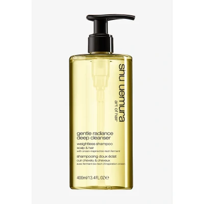 Image de Shu Uemura DEEP Cleanser Gentle Radiance Cleansing OIL Shampoo FOR ALL Scalp &amp; HAIR Types Shampoing, Taille: 400 ml,