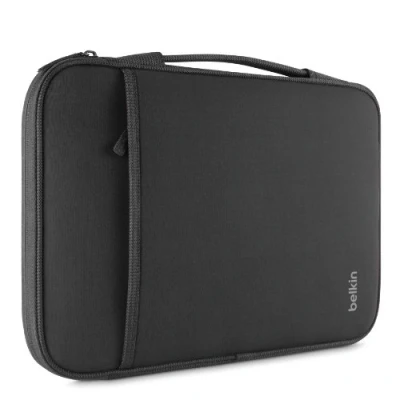 Image de Belkin Slim Protective Sleeve with Carry Handle and Zipped Storage for Chromebooks, Netbooks Laptops Upto 14 inch Black