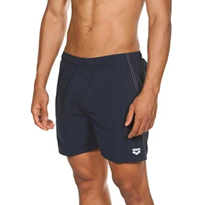 Image de arena Boxer Homme Fundamentals, de Bain en Tissu Recyclé à Séchage Rapide, avec Poches Latérales et Arrière Slip Intérieur Filet