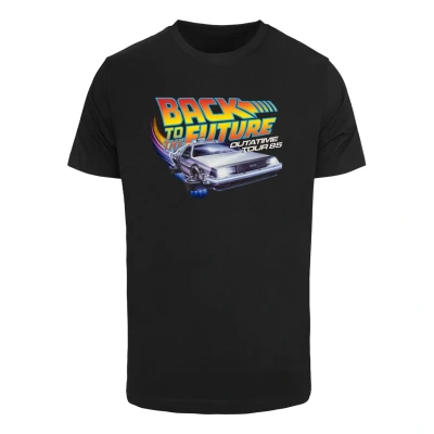 Image de Merchcode Outatime 85 TEE Tshirt imprimé, Homme, Taille: XL, Black