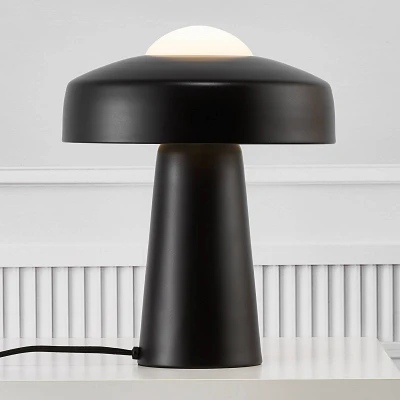 Image de Lampe à poser NORDLUX TIME Métal Noir Éclairage vers le haut et bas