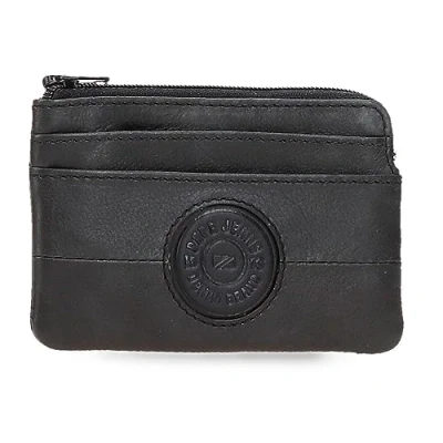 Image de Portefeuilles et porte monnaie Pepe Jeans Cracker en cuir de vache, noir, marron, vert, différentes tailles