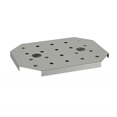 Image de APS égouttoir GN Acier Inoxydable pour récipients Gastronorm, Convient 1/2 Dimensions : 19 x 25 cm, Hauteur 1,5 cm