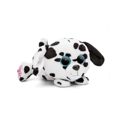 Image de NICI Doudou en Peluche GLUBSCHIS Dalmatien Dottino 25 cm Blanc Douce, Mignonne à câliner, pour Jouer, Enfants et Adultes, Une Excellente idée de Cadeau