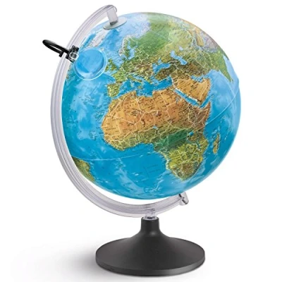 Image de NOVA RICO 0330lulgitkntl46 Globe Terrestre 30 cm Lumineux lumierissimo avec loupe
