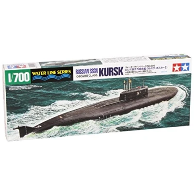 Image de Tamiya Bottes en U 1:700 Rus. SSGN Kursk Oscar II Submarine, modélisme, Artisanat, Passe Temps, Collage, kit Plastique, 31906, Multicolore, Grand