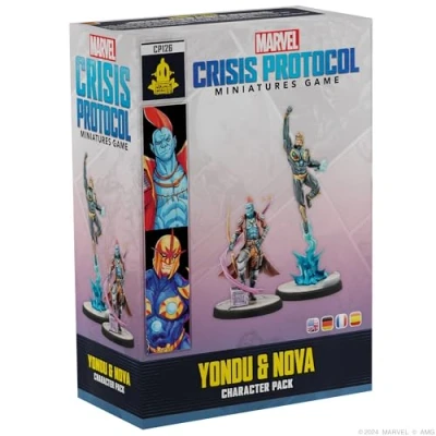 Image de Atomic Mass Games, Marvel : Crisis Protocol Yondu &amp; Nova Extension de Personnage 2 Joueurs À partir 14 Ans et Plus 90 à 120 Minutes Allemand Multilingue