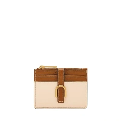 Image de Fossil Porte Cartes zippé Vada, en Cuir LiteHide™, pour Femme, SL10055103
