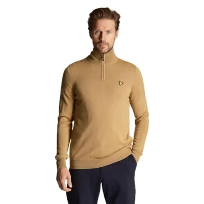Image de Pull mérinos 1/4 zip Lyle &amp; Scott Core
