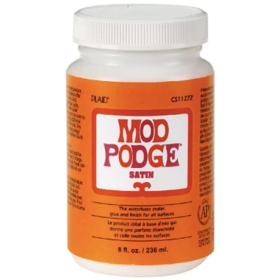 Image de Mod Podge Colle et Finition à Base d&#039;eau Transparent, Claire, 8 Ounce