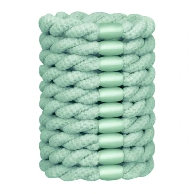 Image de JessLab Élastiques à Cheveux pour Femmes, Bandeaux Durables, Accessoires Doux et Sans Dommages Tous Types de Cheveux, Vert Clair