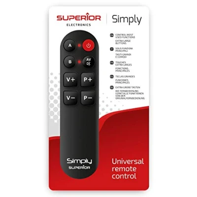 Image de Télécommande universelle simplifiée copieuse fonctionnant avec toutes les télécommandes en infrarouge