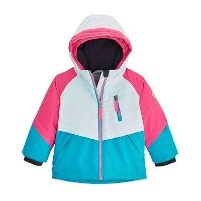 Image de first instinct by killtec Enfant Veste de ski/veste fonctionnelle avec capuche et jupe pare neige FISW 31 MNS SKI JCKT, hell stahlmint, 86/92, 42253 000