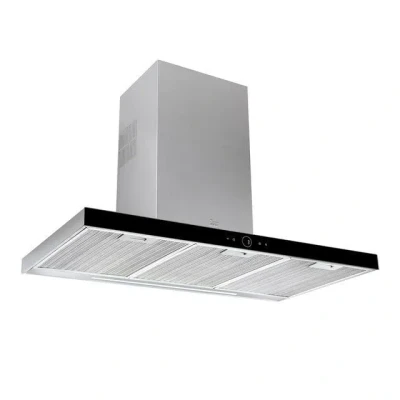 Image de Hotte Teka DLH 786 T 701 m3 h Conduit / Recirculation Noir Acier inoxydable LED