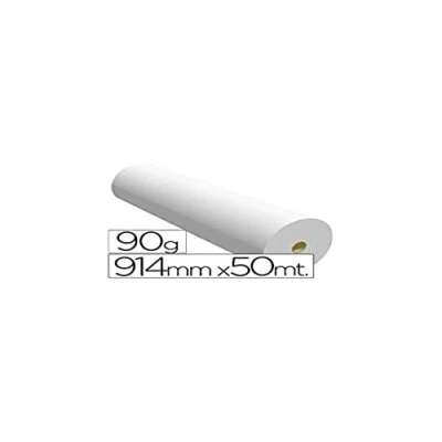 Image de Apli 016098 Lot de 1 Bobines Papier CAD Jet d&#039;encre 914 mm x 50m 90 g