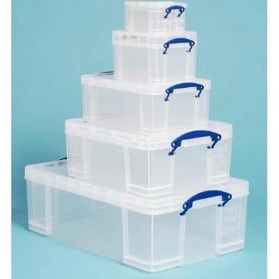Image de Really Useful Box bonuspack 50 l/18 l/9 l/3 l/1,6 l) transparent