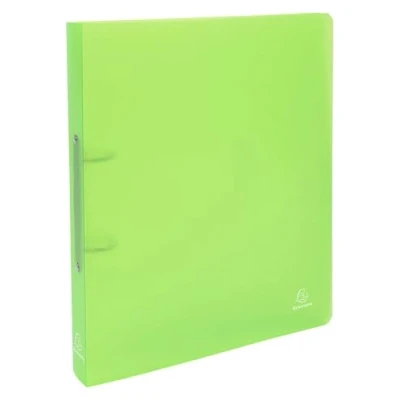 Image de Exacompta Réf. 54363E Carton de 15 classeurs Chromaline 2 anneaux ronds diamètre 30 mm Dos 40 Dimensions extérieures : 32 x 26,8 cm Format à classer A4 Maxi Vert