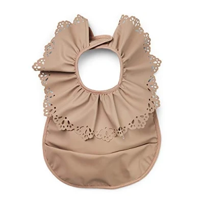 Image de Elodie Details Bavoir Bébé Imperméable Souple Récupérateur Design Scandinave Faded Rose