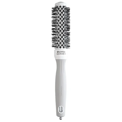Image de Olivia Garden Brosse Blowout Shine Brush White&amp;Grey Ø25mm