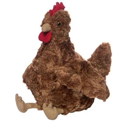 Image de Manhattan Toy Poulet en Peluche Megg, 155360, Multicolore