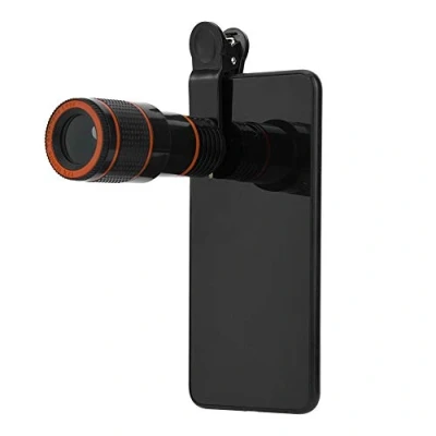Image de Tangxi Objectif de caméra téléphone, téléobjectif 12X Professionnel/téléobjectif focalisation télescopique Universel pour téléphone Mobile/Tablette