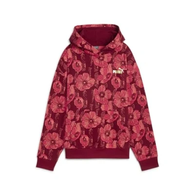Image de Puma Class ACT Hoodie Sweat à capuche, Femme, Taille: Small, Intense red
