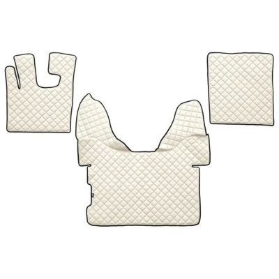 Image de F CORE Eco Leather Q FL09 CHAMP Ensemble de tapis sol Similicuir 3 beige