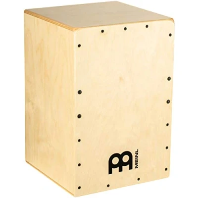 Image de Meinl Percussion Snarecraft Cajon Instrument drum box compacte avec 2 timbres Surface de jeu bouleau baltique (SC80B)